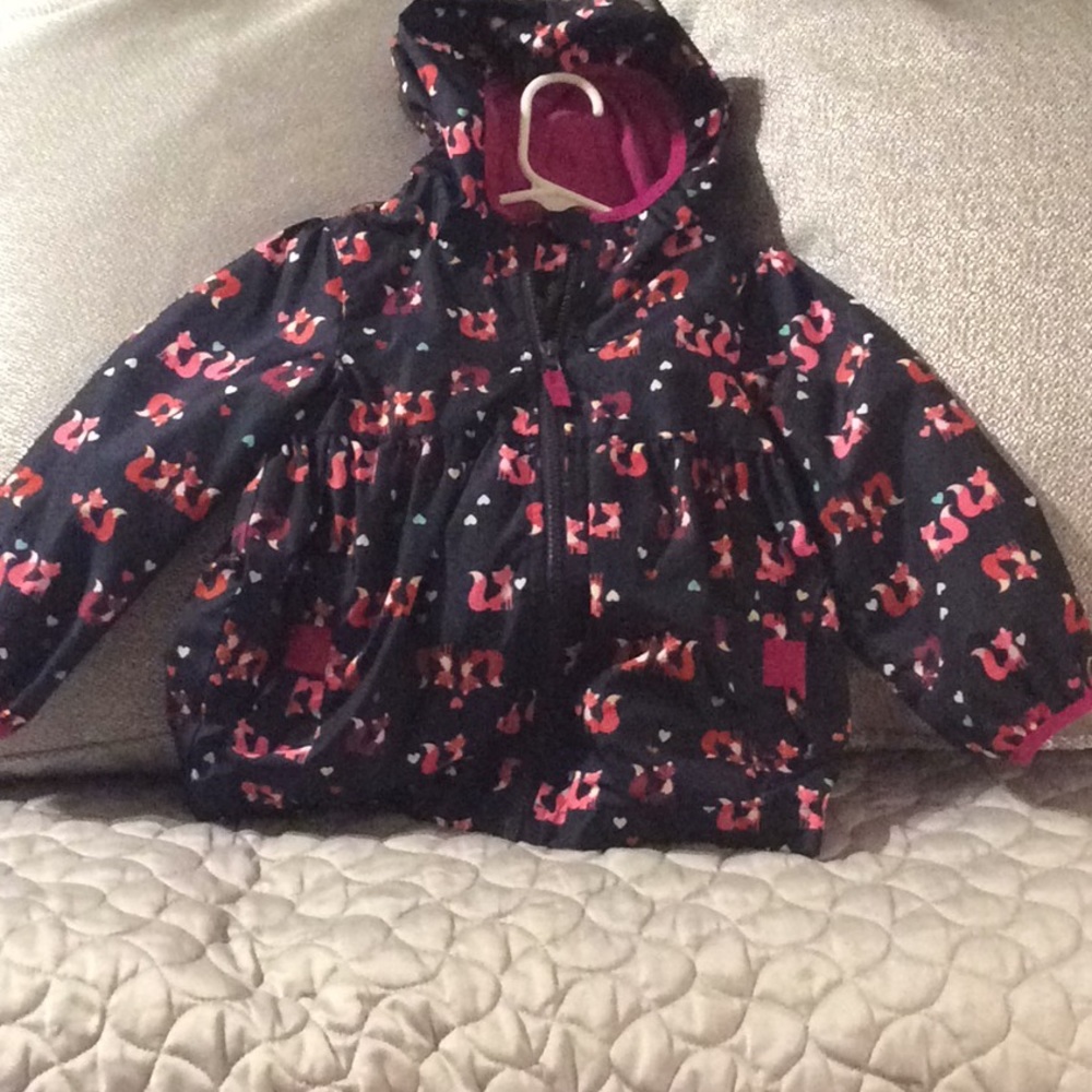 Fox love raincoat